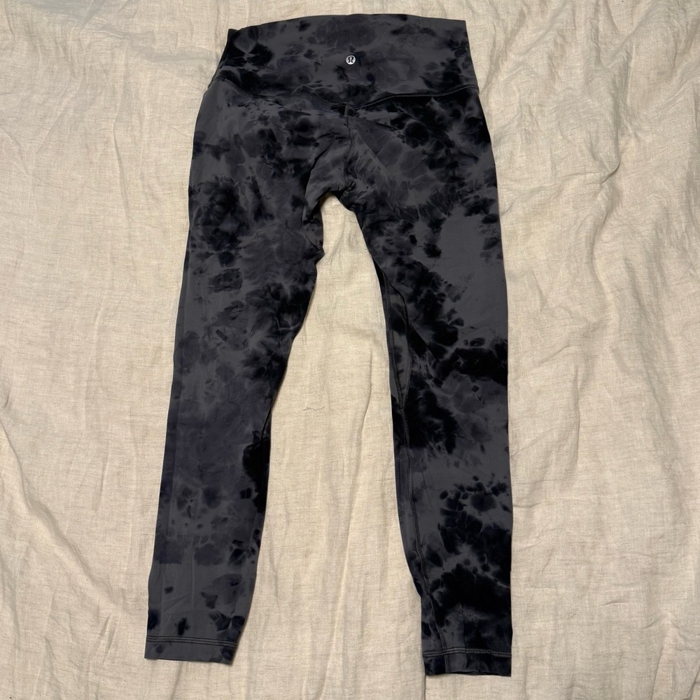 Lululemon Athletica Dark Patterned Leggings